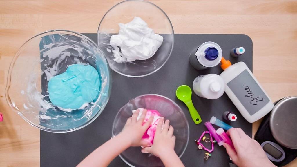 fluffy slime making ingredients