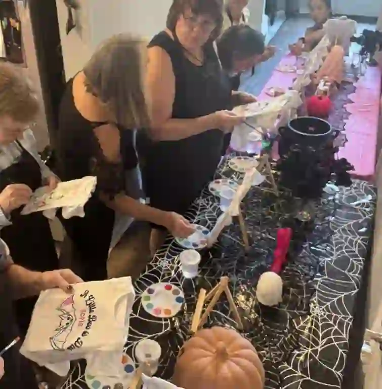 Crafty Onesie Painting Party for Your Baby Shower - Image 11